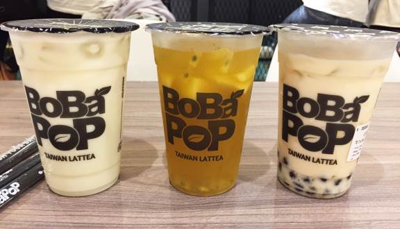 Taiwan Latte Bobapop
