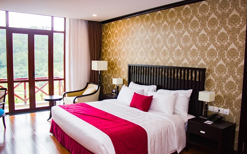 phòng junior suite Swiss Belresort Tuyền Lâm Đà Lạt