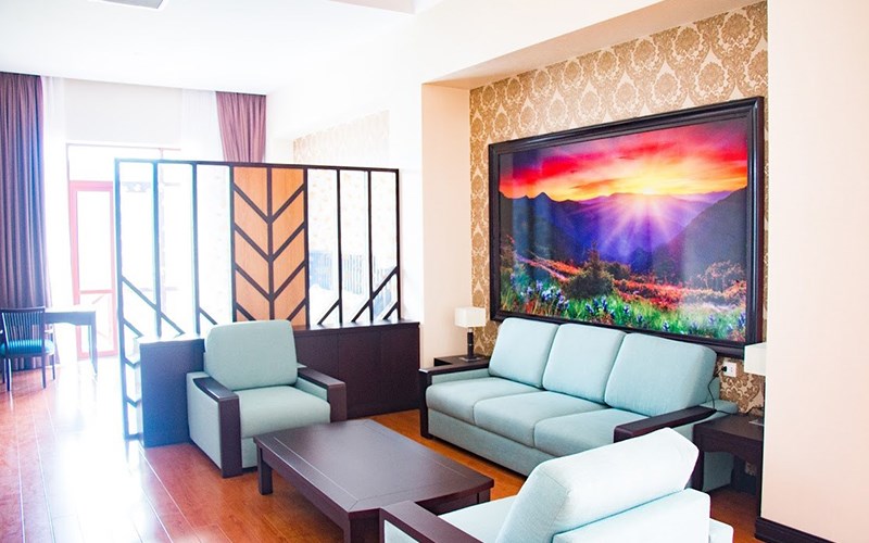phòng rooftop garden Swiss Belresort Tuyền Lâm Đà Lạt