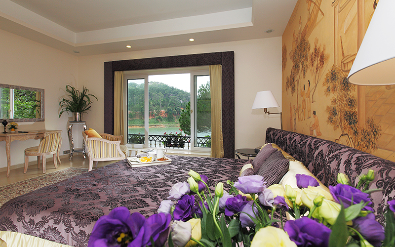 phòng villa studio khách sạn Bình An Village Đà Lạt