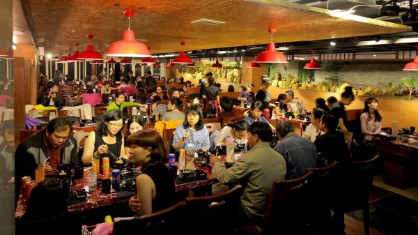 Nhà hàng trên đường Bùi Thị Xuân Đà Lạt