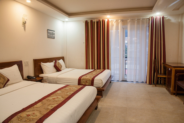 phòng twin deluxe Đà Lạt