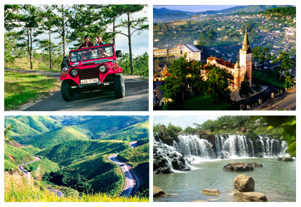tour ngoại thành Đà Lạt