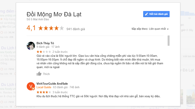 Đánh gái Đồi Mộng Mơ Đà Lạt