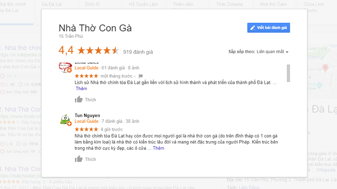 Đánh giá nhà thờ Con Gà Đà Lạt