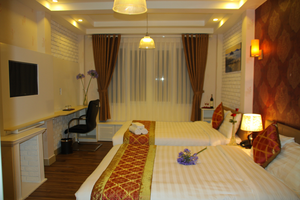 Phòng Deluxe Quadruple Arapang hotel Đà Lạt