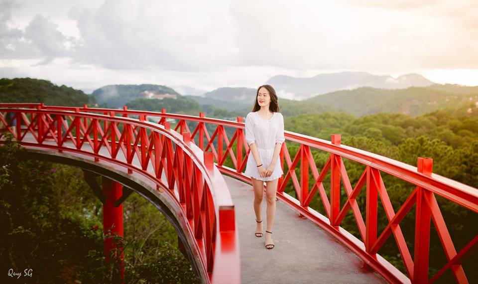 Ảnh chụp tại nhà hàng cafe Đà Lạt view