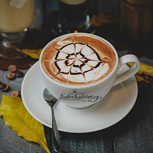 Thức uống ở Xuân hương coffe garden Đà Lạt