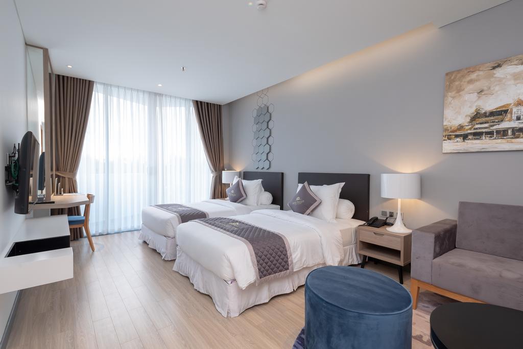Phòng Deluxe 2 giường đơn khách sạn Golf Valley Đà Lạt