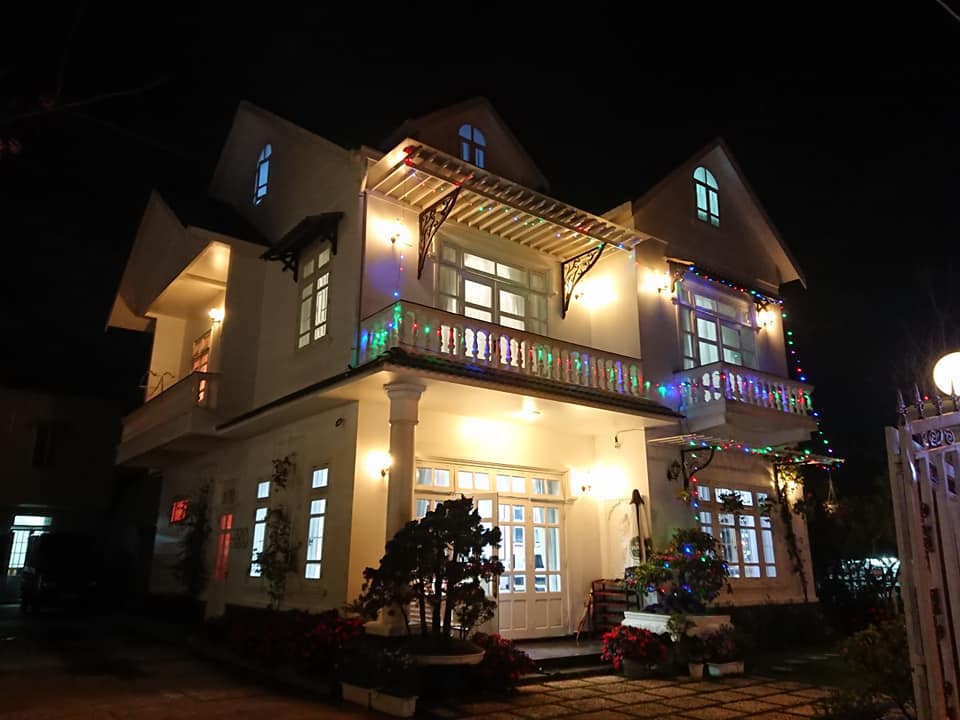 Villa Cẩm Tú Cầu Đà Lạt về đêm