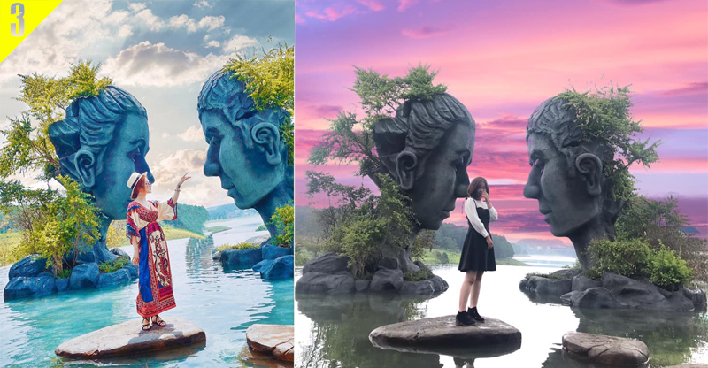 Hình ảnh hồ vô cực Đà Lạt
