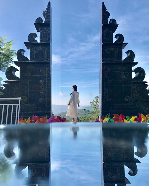 đường đi cổng trời Bali Đà Lạt