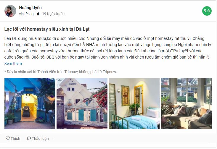Review homestay Là Nhà Đà Lạt