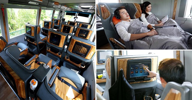 Review xe limousine đi Đà Lạt