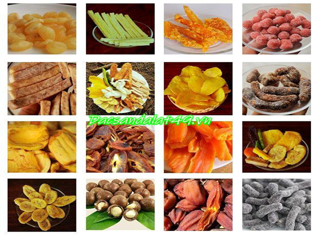 Các món mứt ở Đà Lạt