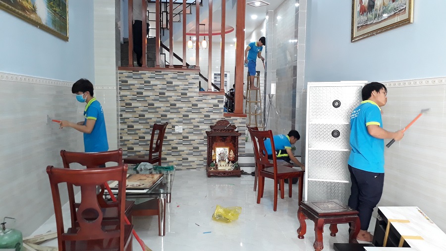 Dịch vụ vệ sinh sau xây dựng