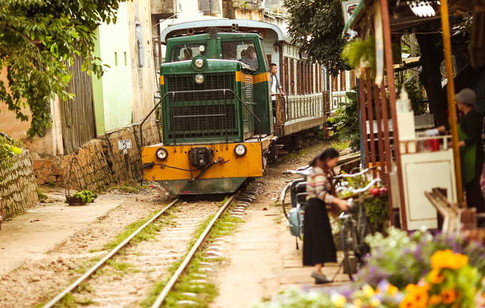 ga Đà Lạt đi Trại Mát Đà Lạt