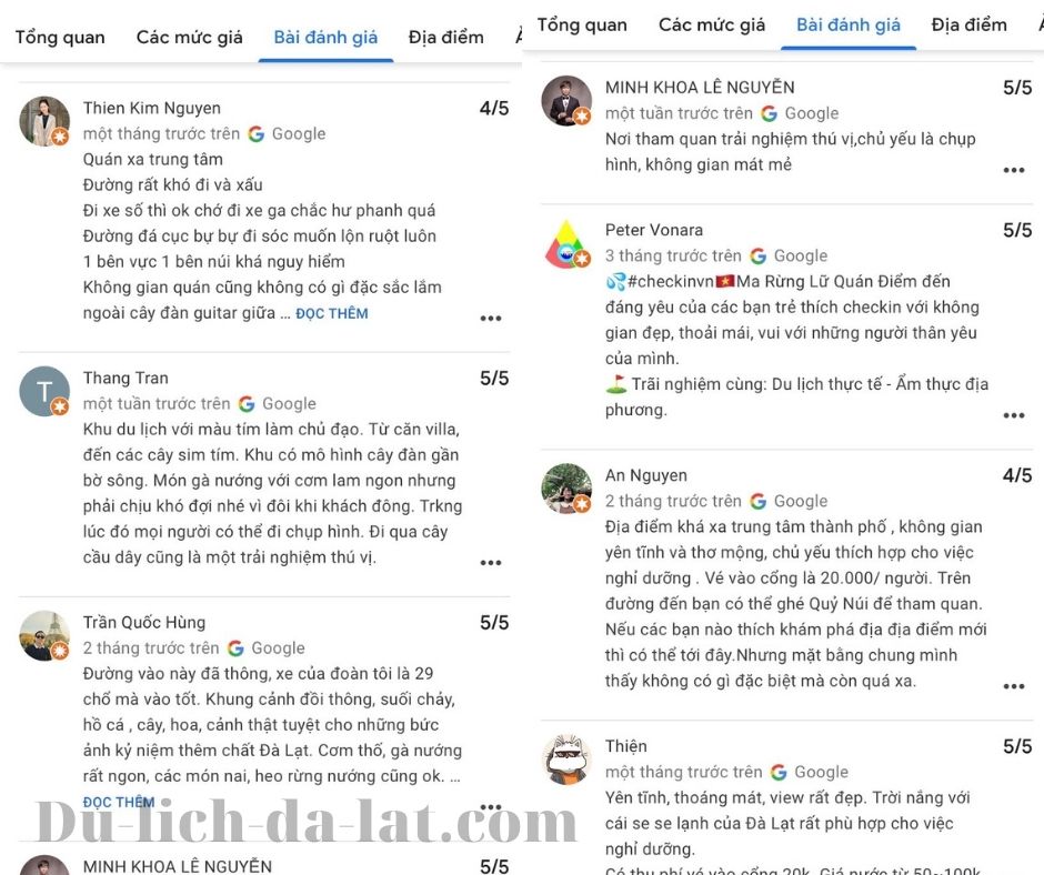 Review Ma Rừng Lữ Quán