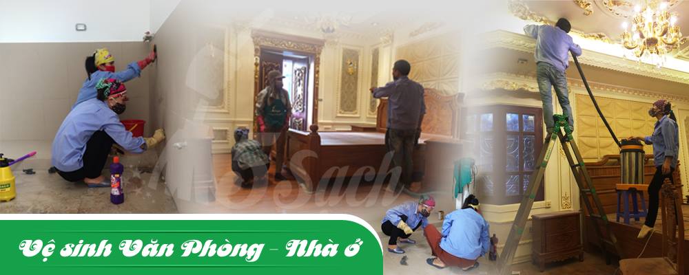 Vệ sinh văn phòng nhà ở