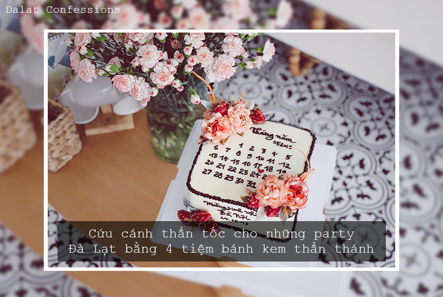 Tiệm bánh kem ngon Đà Lạt