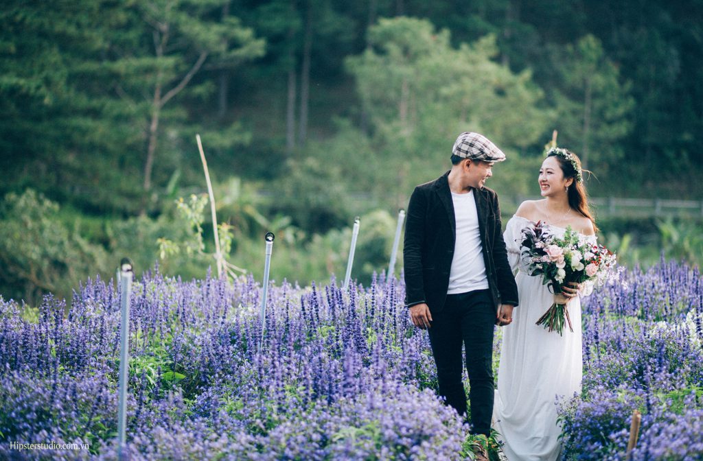 Ảnh cưới ngoại cảnh Đà Lạt