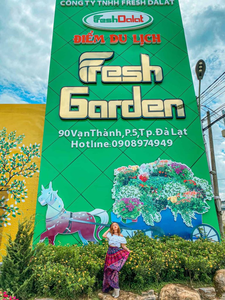 Điểm du lịch fresh garden