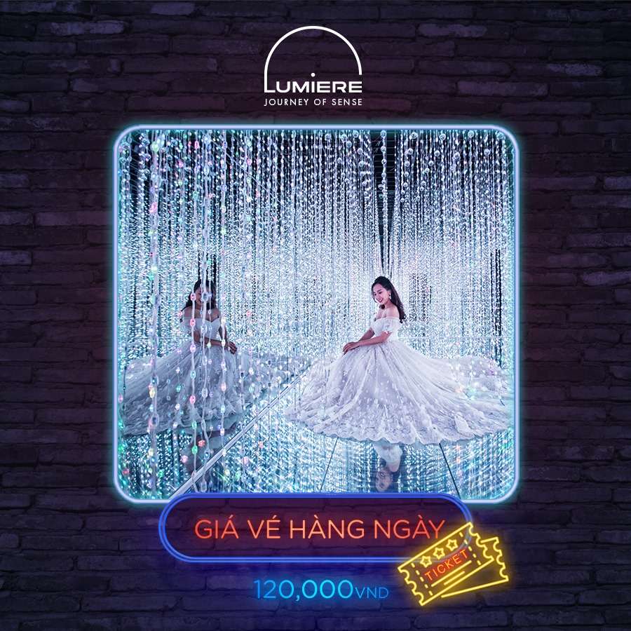 giá vé vườn ánh sáng