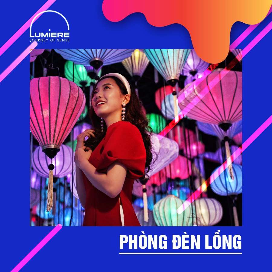Phòng đèn lồng ở vườn ánh sáng