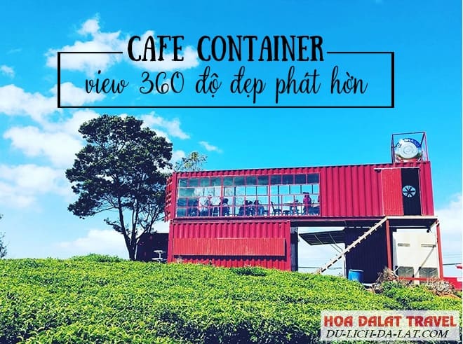 Quán cafe ở đồi chè Cầu Đất
