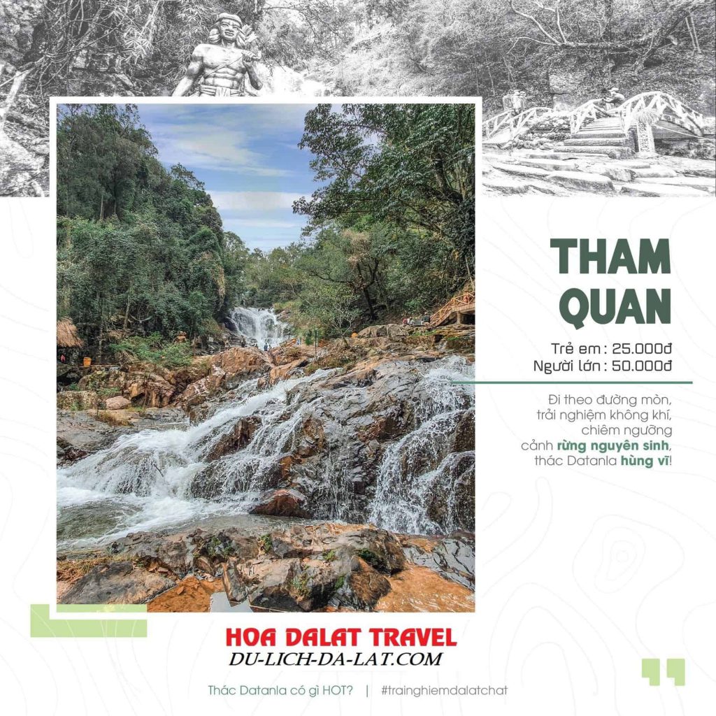 Vé khu du lịch Thác Datanla