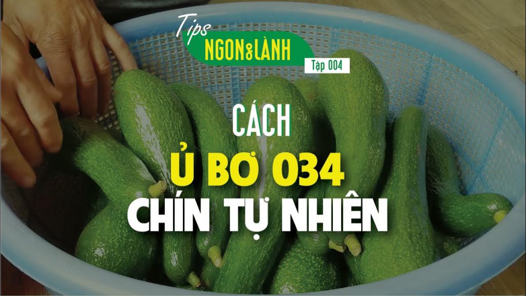 cách ủ bơ chính ngon
