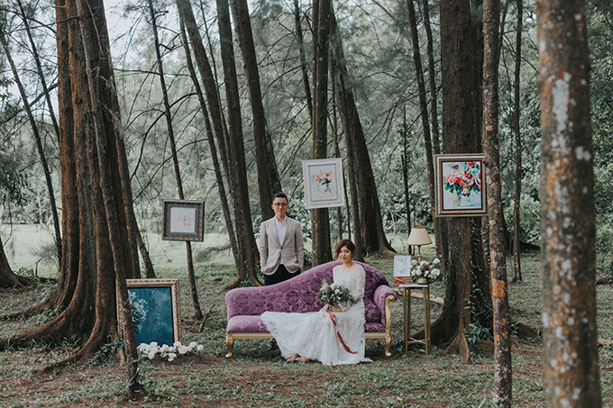 Chụp ảnh ở rừng thông Đà Lạt
