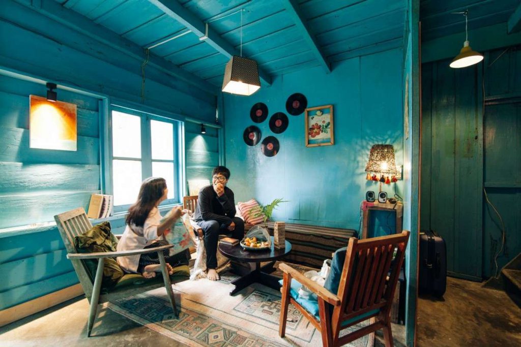 Không gian homestay Le Bleu Đà Lạt