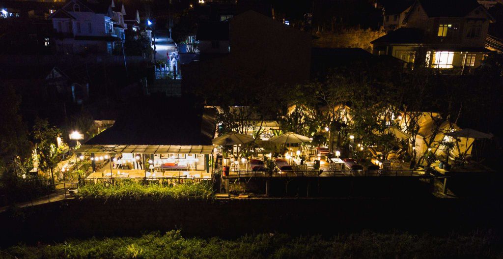 The Shelter homestay về đêm