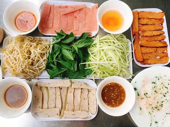 bánh ướt chồng ở dalat