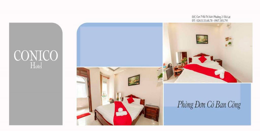 Phòng đơn conico hotel