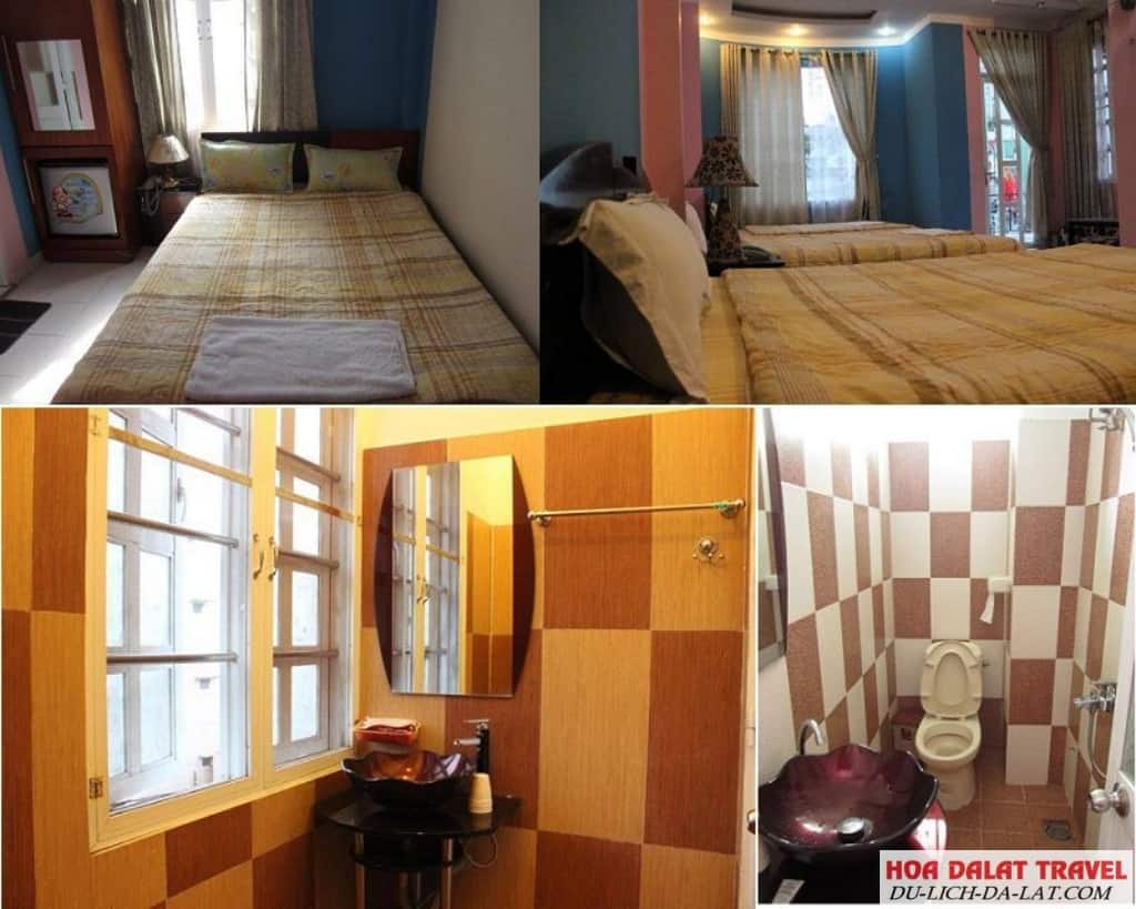 Khách sạn Uyên Vy Đà Lạt- phòng