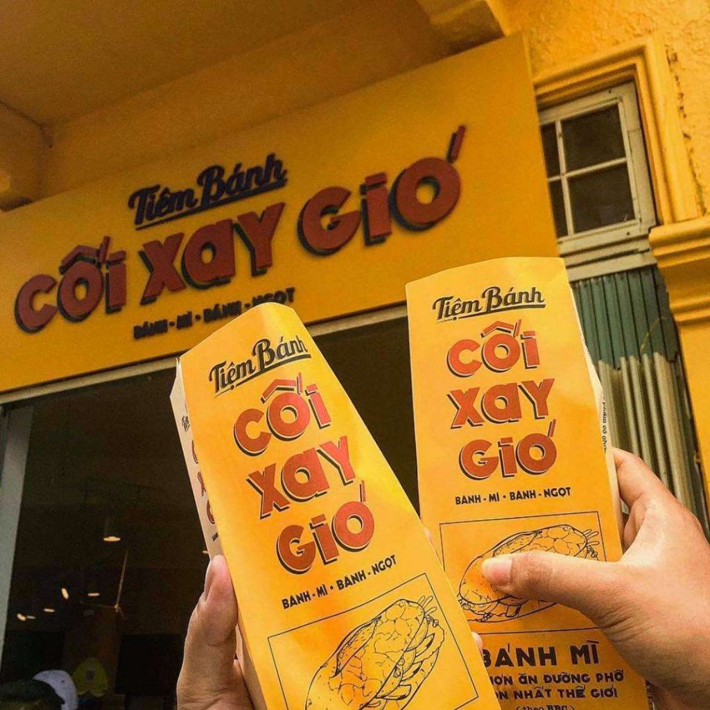 bánh mì cối xây gió 