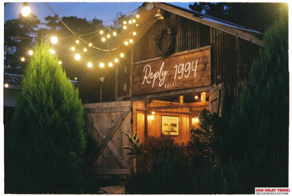 Cafe túi mơ to Đà Lạt
