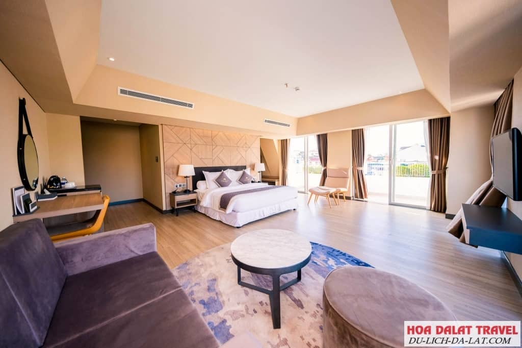 Khách sạn Golf Valley Đà Lạt - không gian phòng