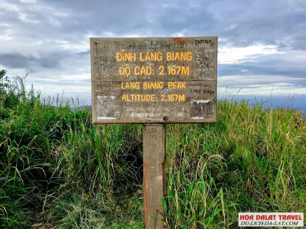 Điểm cao nhất ở Langbiang