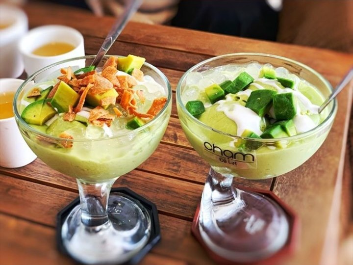 Kem bơ Chạm ở Đà Lạt