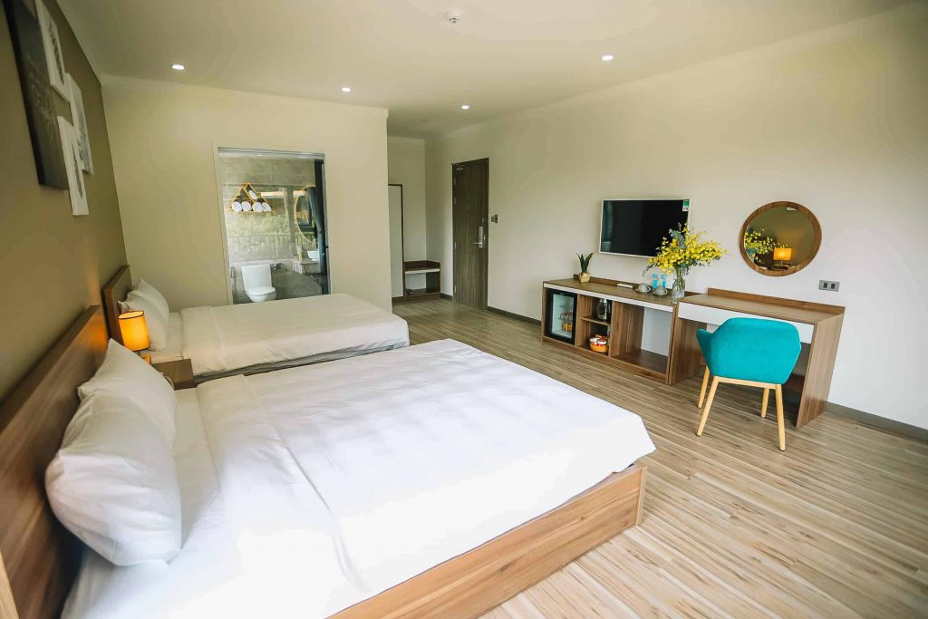 Phòng 4 người ở Memory Inn