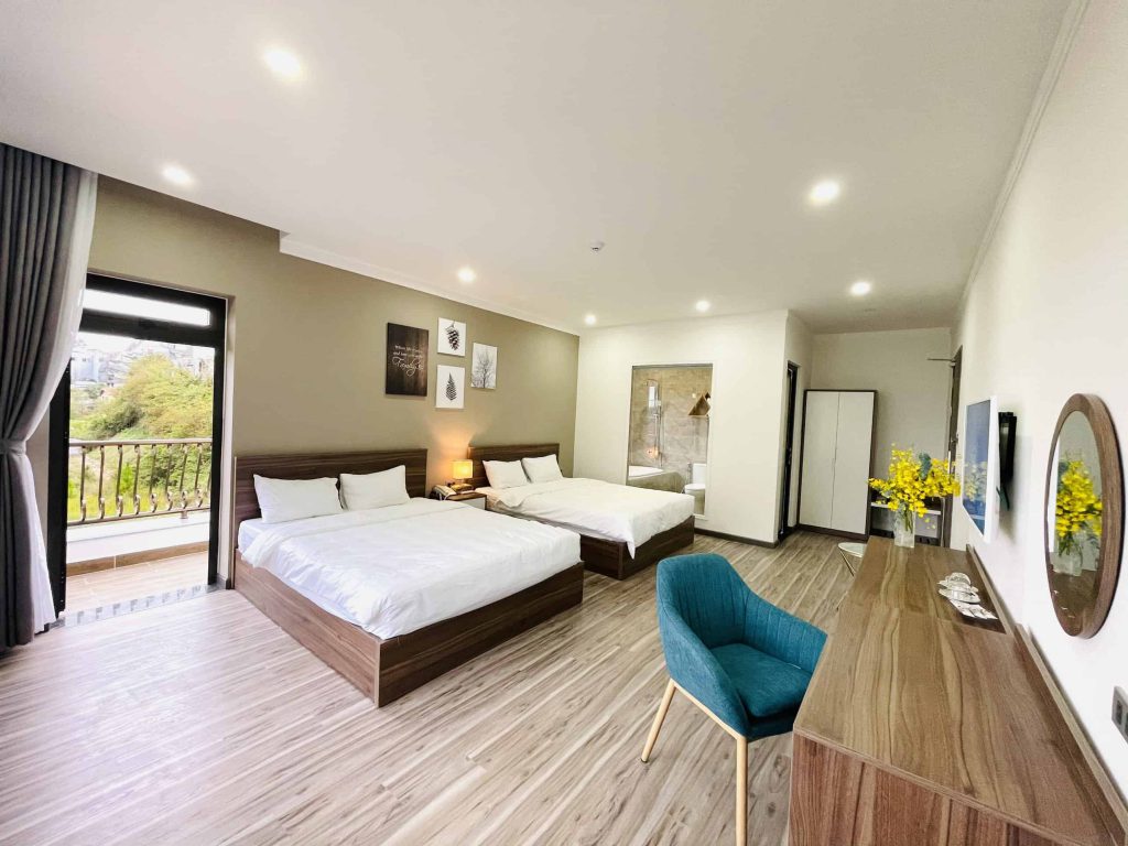 Phòng đôi ở Memory Inn Dalat