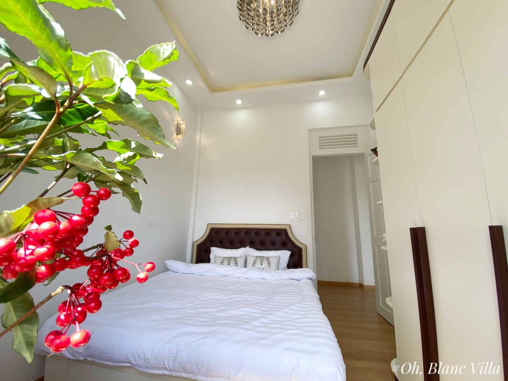 Phòng ngủ villa oh, blanc
