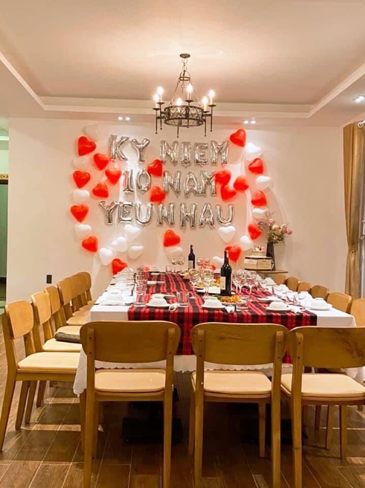 Tổ chức kỷ niệm tại nhà hàng The May