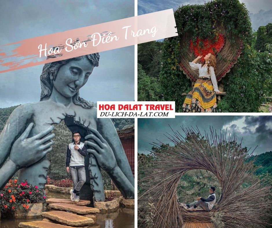 Bàn tay phật khổng lồ hoa sơn điền trang