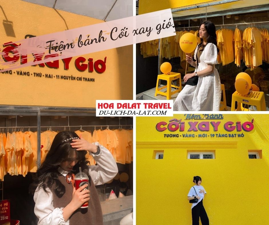 Tiệm bánh cối xay gió Đà Lạt
