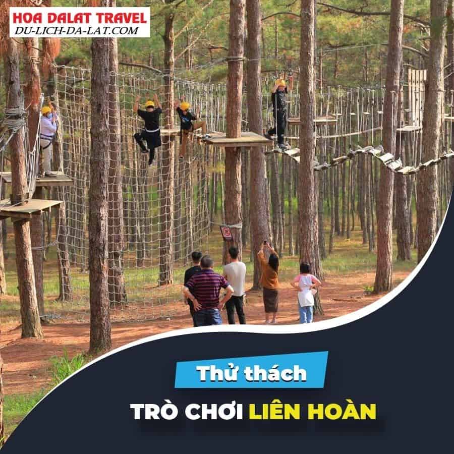 trò chơi trên không của Thung Lũng Tình Yêu