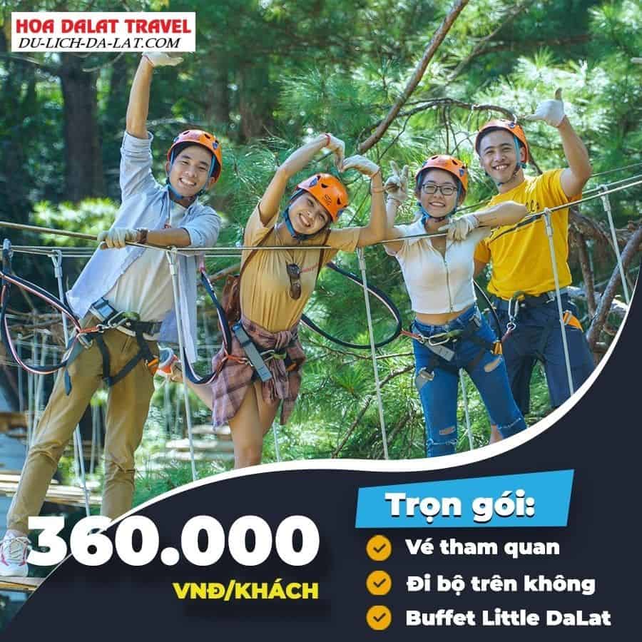 vé trọn gói Thung Lũng Tình Yêu